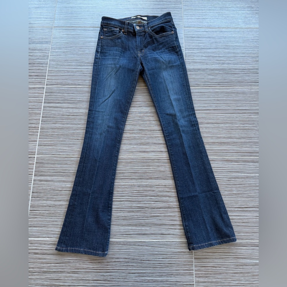 J Brand Dark Blue Flare Jeans size 26